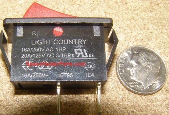 SHP Power Switch 2201549 Dyna Glo u0026 Thermoheat RMC-FA150NGDGD