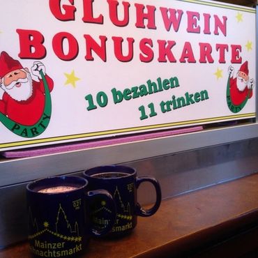 Christmas bonus.
Mainz Christmas Market.
2016