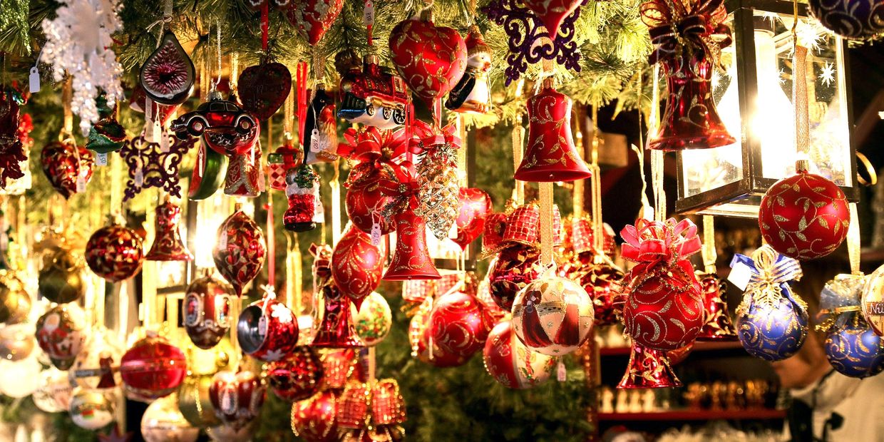 Mainz Christmas Market - Bells and baubles