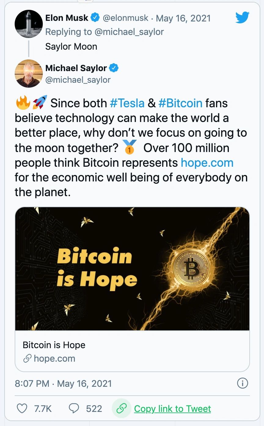 Did Elon Musk Just Suggest Tesla Is Dumping Its Bitcoin?