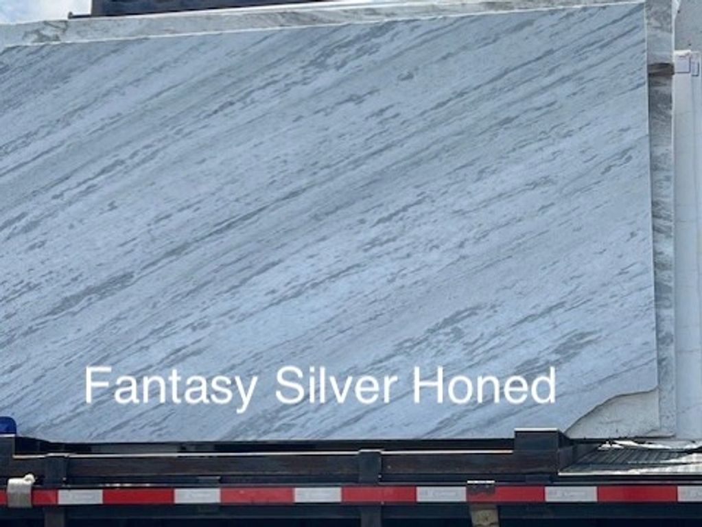 Fantasy Silver Honed Marble