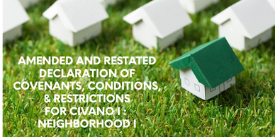 Civano's community rules