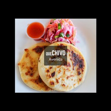 Que Chivo Salvadoran Street Food, Avenida Menu