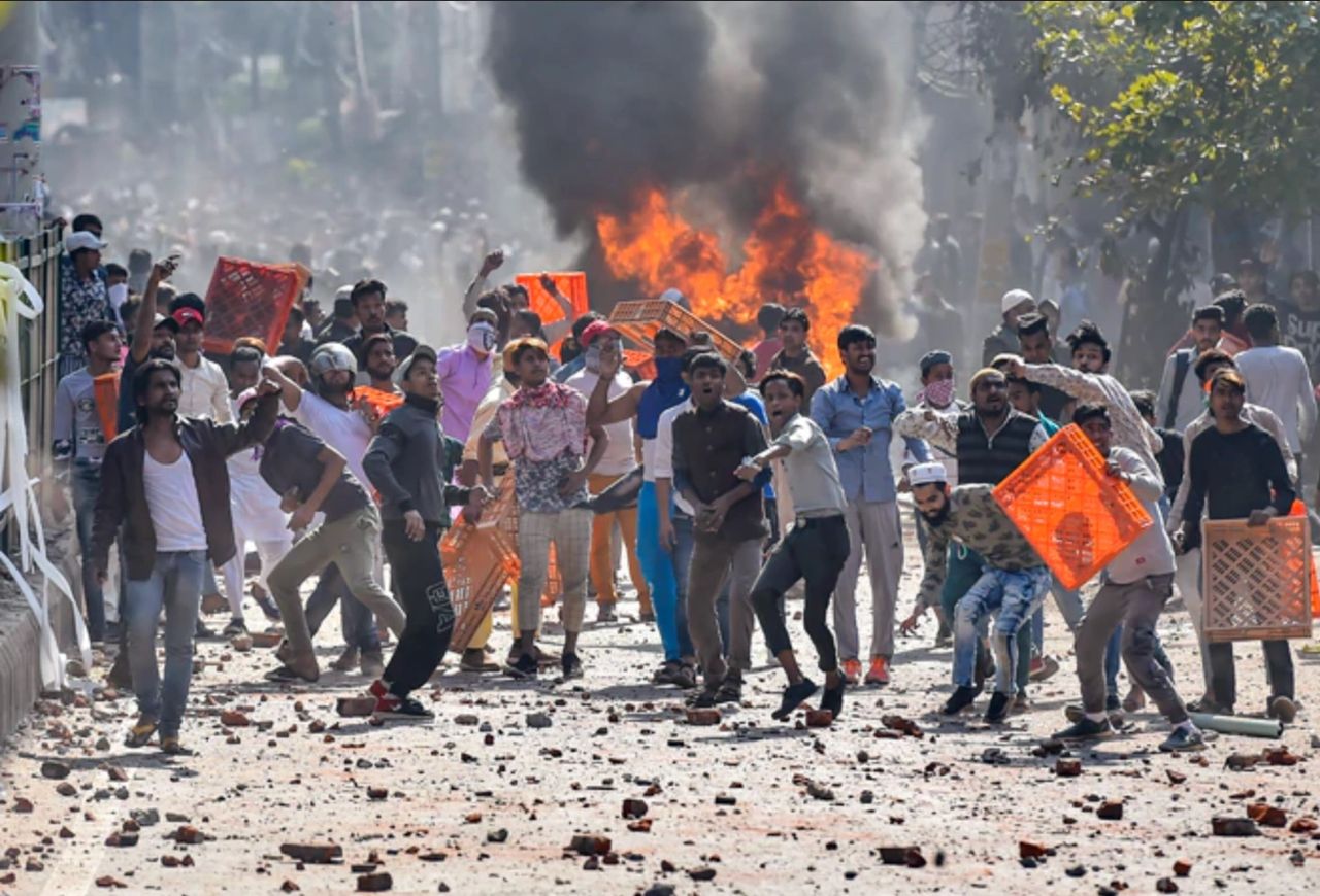 Delhi burning in anti-CAA protest swiftly turned into massive riots