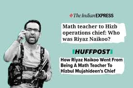 Islamic Hizbul terrorist glorified as a poor simple math teacher Islamic Hizbul terrorist glorified as a poor simple math teacher