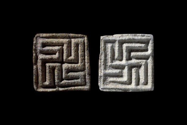 5000-year-old Indus Valley Swastika 5000-year-old Indus Valley Swastika