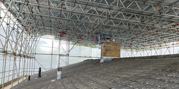 Temporary roof