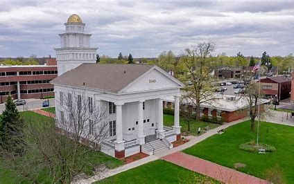 A beautiful photo of town hall in downtown Lapeer just 2 blocks away!