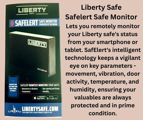 SafElert Safe Monitor - Liberty Safe