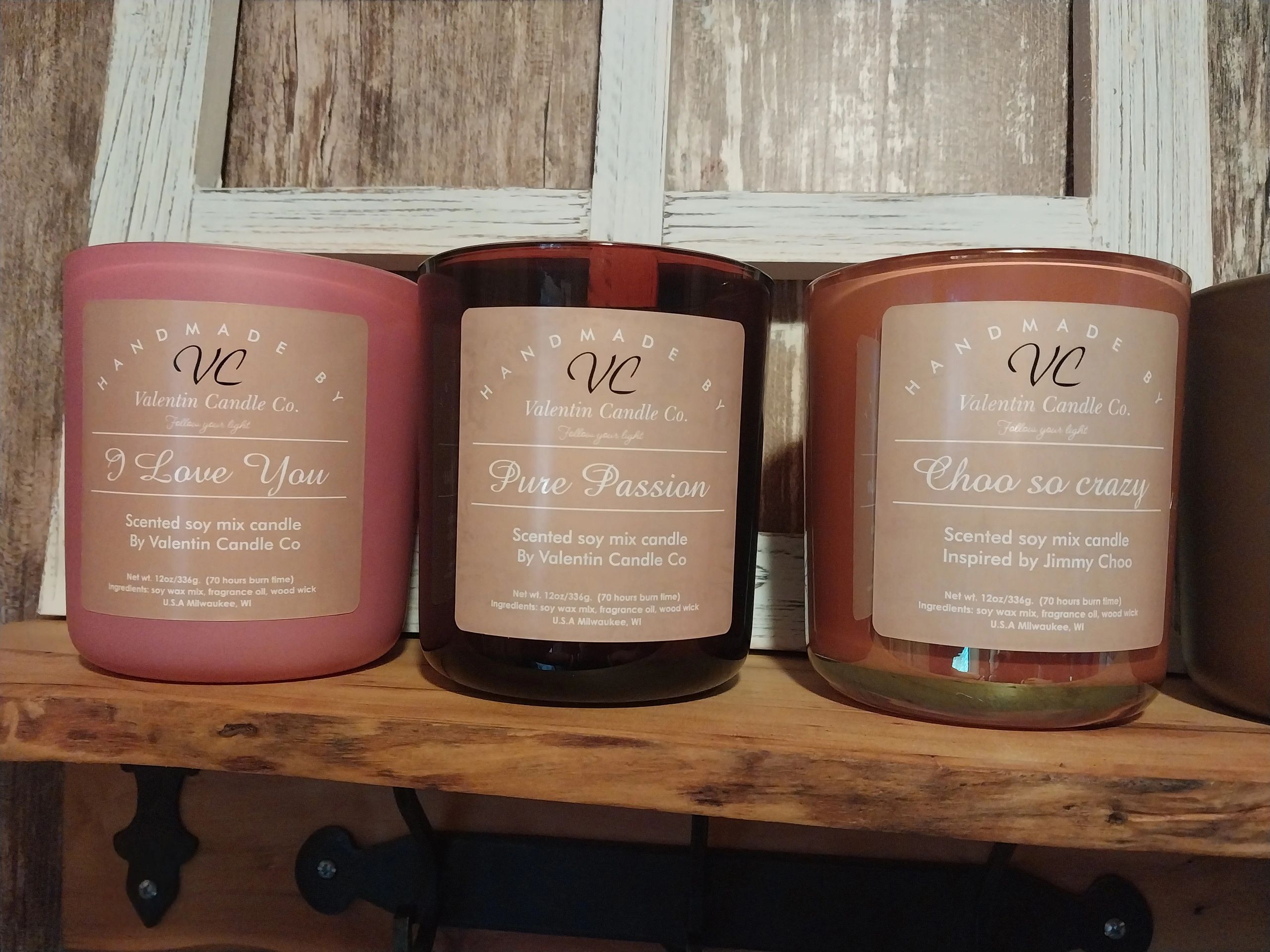 Valentin Candle Co Wood Wick Candles, Candle Store, Luxury Designer
