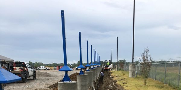 Slow fill masts and CNG hoses