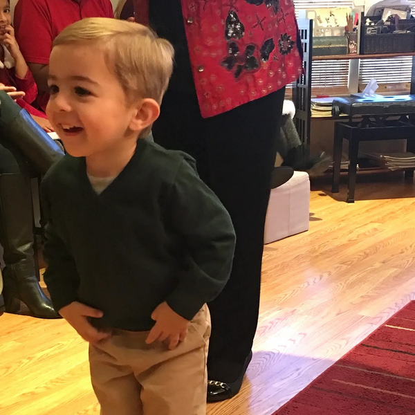 young beginner at Suzuki Piano lesson