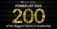 Best voice in leadership. Power leader. Biggest voices in leadership.