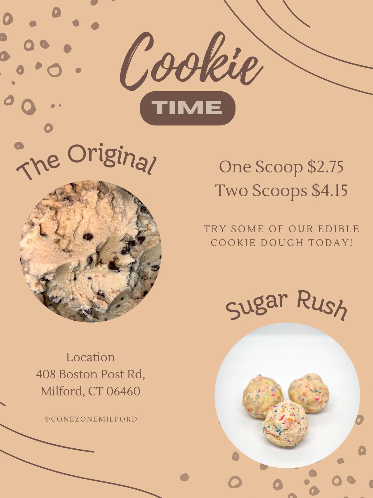 Two Scoops Edible Cookie Dough