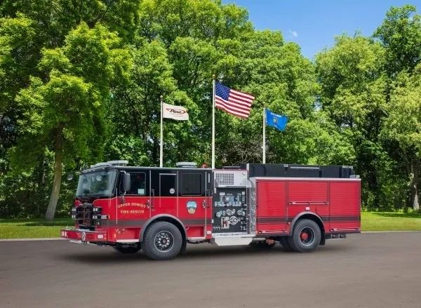 The Upper Hominy Volunteer Fire and Rescue Department Incorporated logo