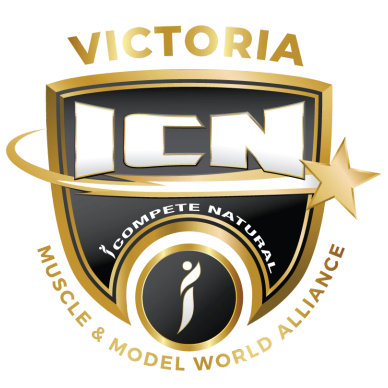 Logo of Victoria ICN, highlighting natural competition and fitness.