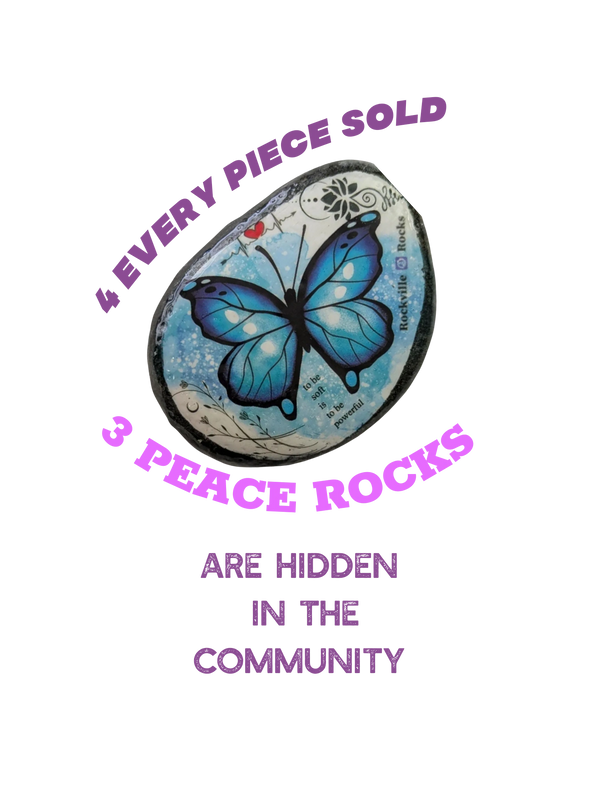  ROCKVILLE ☮ROCKS℠  Peace Rocks  Legacy stones 