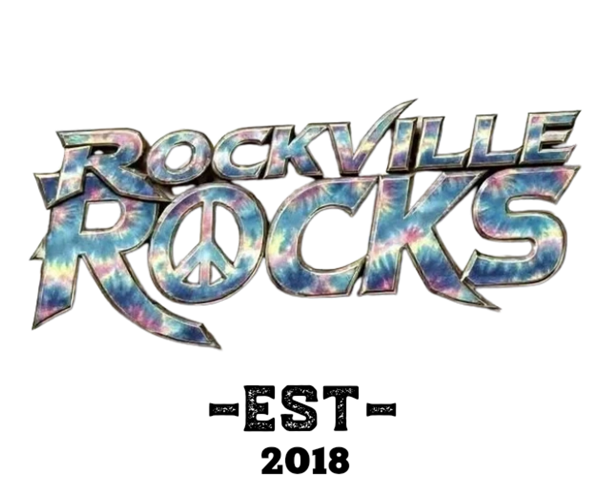 Rockville ☮️ Rocks Peace Rocks Logo Maryland Kindness Rocks 