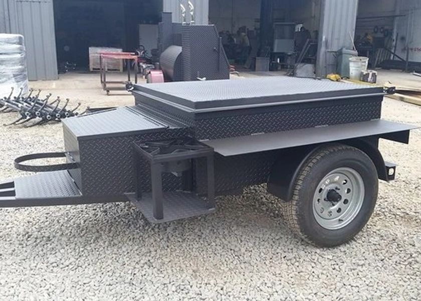 Charcoal or Wood Fired Grill
