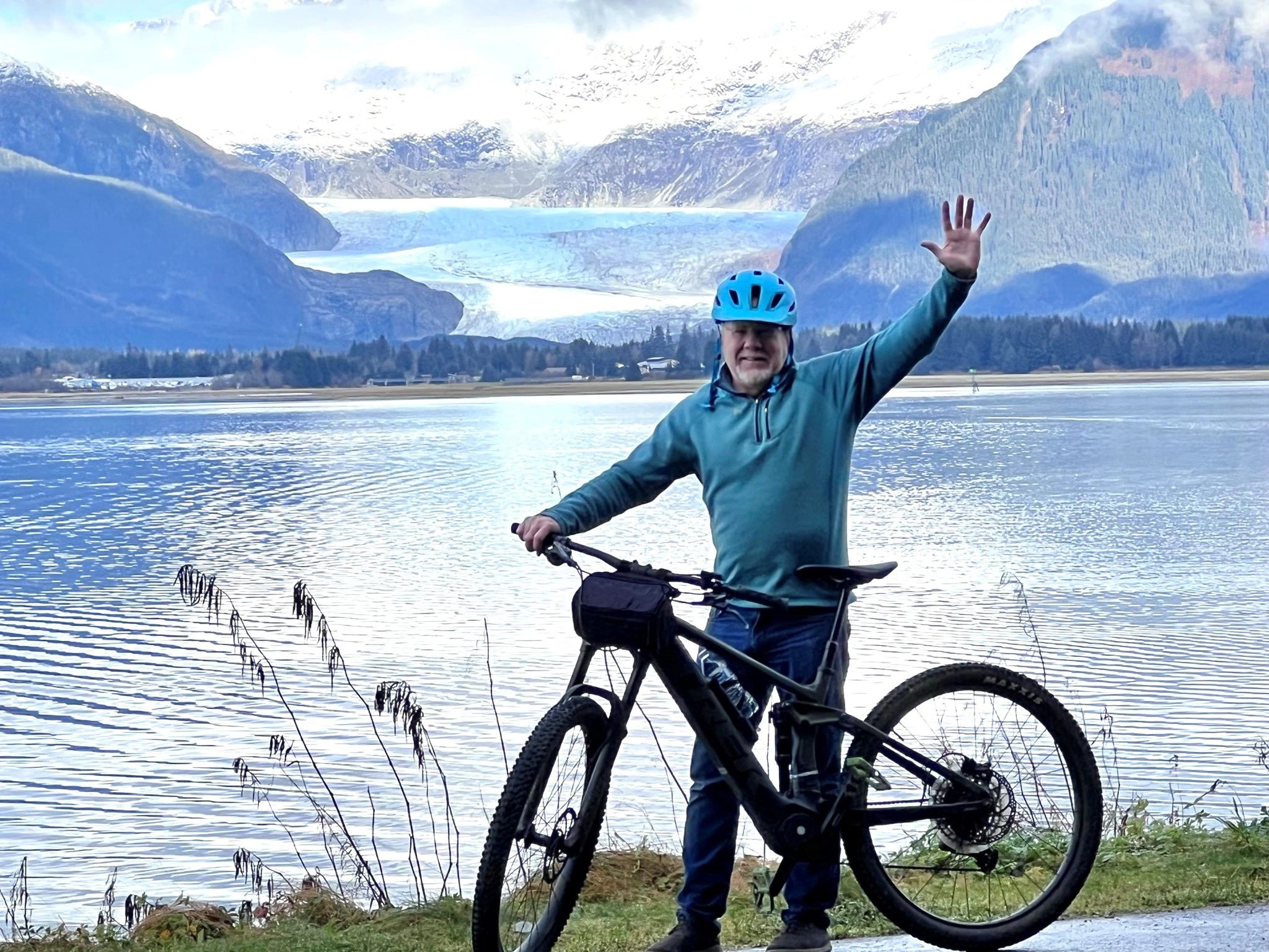 Cruise ship, shore tour, ebike, electric bike, mountain bike, Juneau Alaska