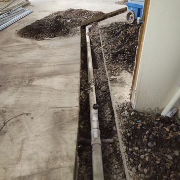 Sewer and Water lines plumbing