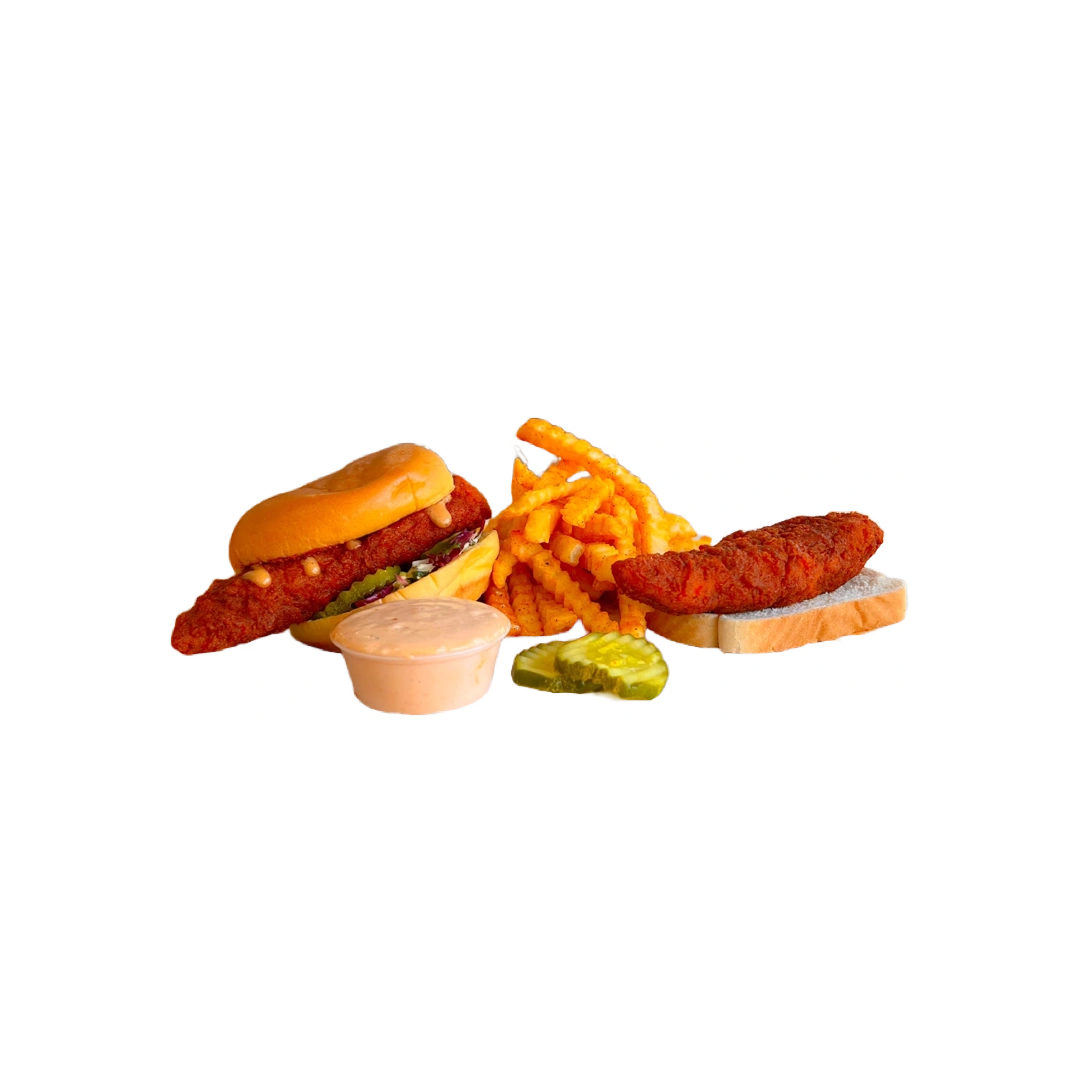 1 Slider & 1 Tender w/ Fries