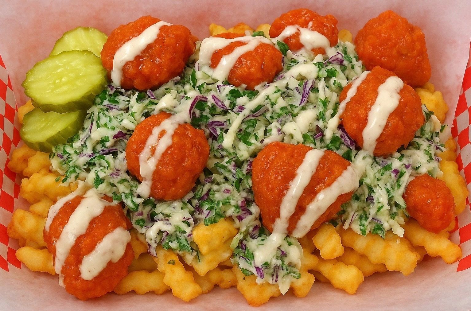 Blazin Buffalo Loaded Fries