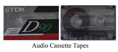 Photo of two Audio Cassette Tapes