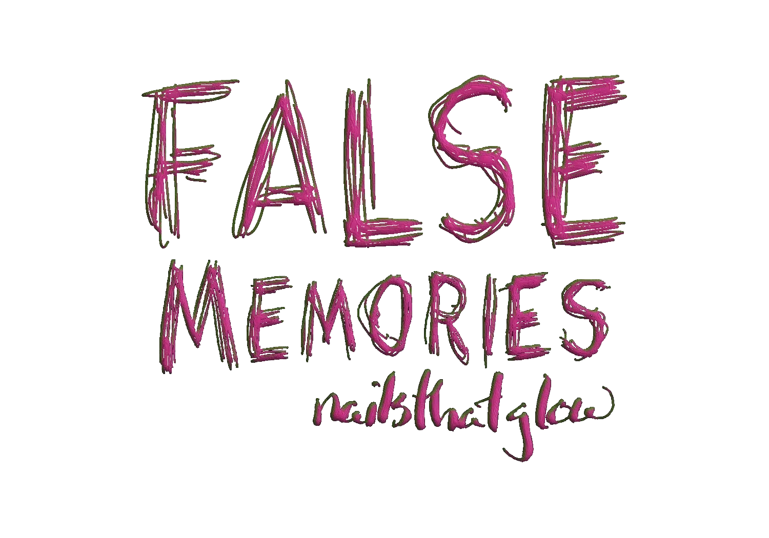 False Memories nailsthatglow Logo image 2023