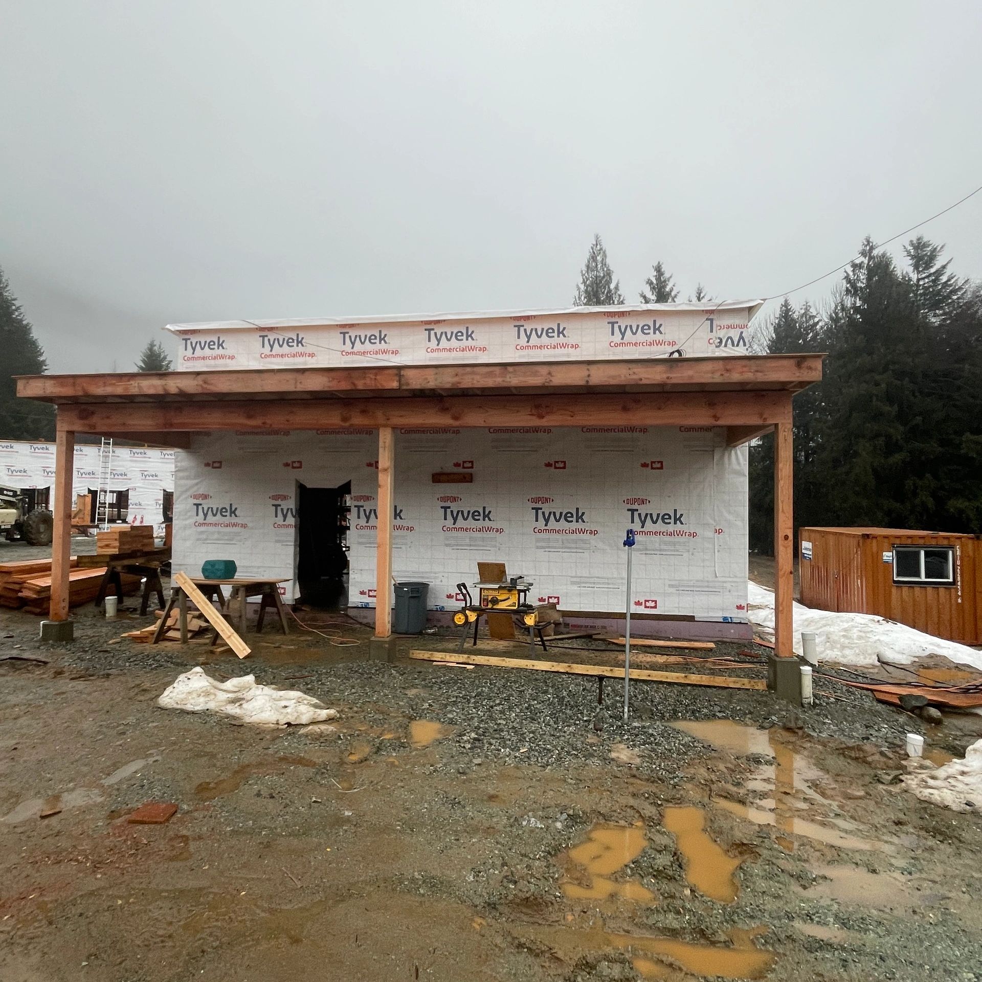 Cafe build - Vancouver Island 2025