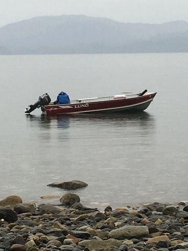 Tranquility! Lund at slack tide, Icy Strait. 