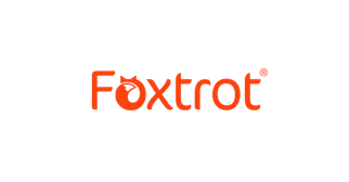 Foxtrot logo with an orange fox head.