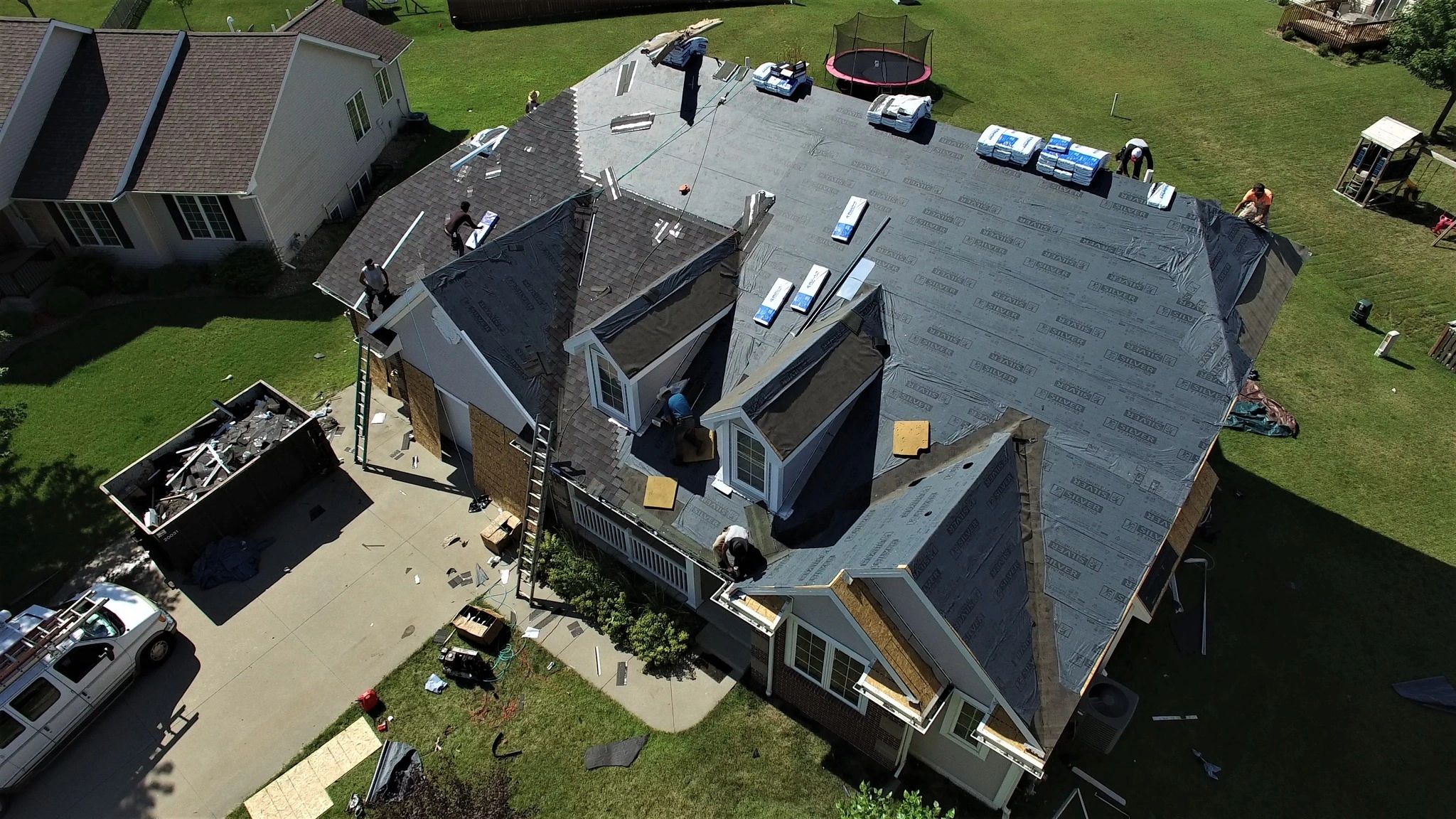 ALL Iowa Construction Services website screenshot