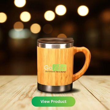 Best Corporate Gifting and Welcome kits in bangalore, The Sustainable Bamboo Executive Mug.