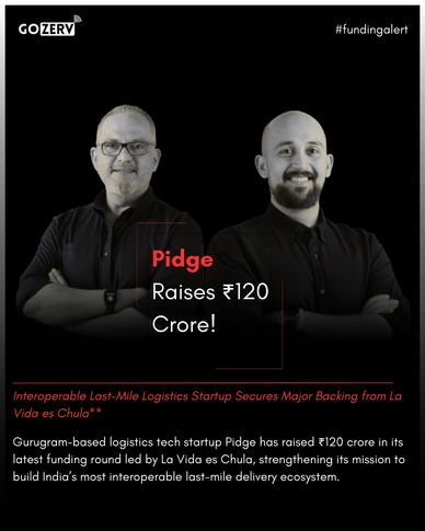 Pidge Raises ₹120 Cr