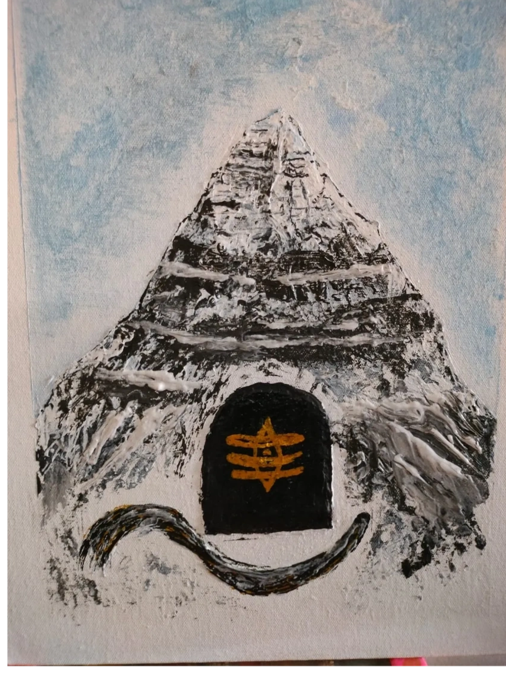 Mix Medium Art - Acrylic Painting with a Blend of Texture Art