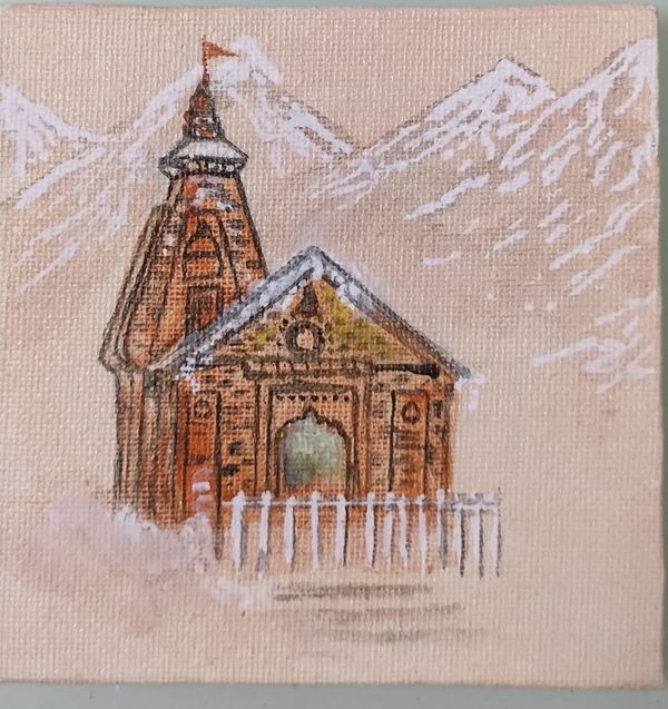 Kedarnath Fridge Magnet 