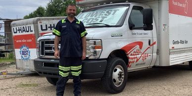 uhaul rental service, moving truck, trailer, sterling, il, gonzalos towing service & repair llc
