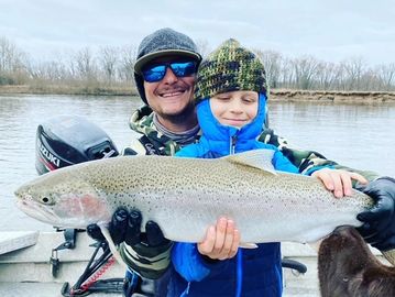 Steelhead fishing the Muskegon River