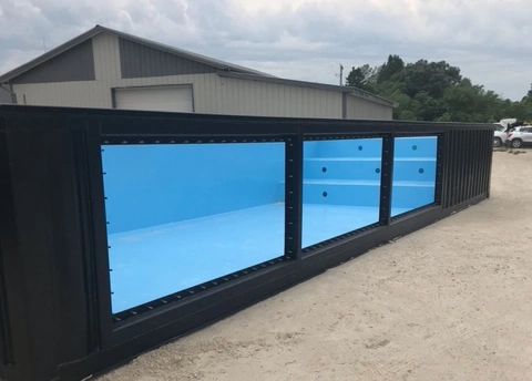 shipping container pool