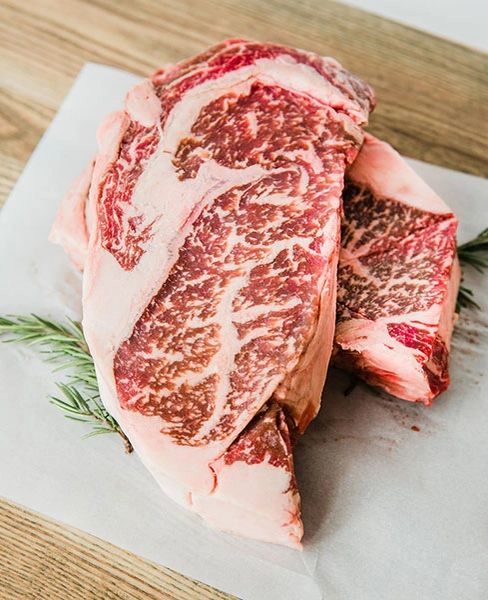 Blood Shot Ribeye Full Blood Wagyu Ribeye Steak