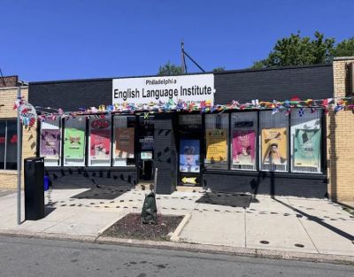 Front view of Philadelphia English Language Institute building.