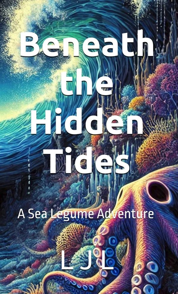 Beneath the Hidden Tides a novel from LJL. Front cover.