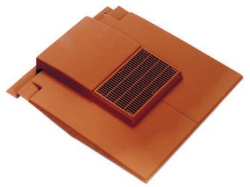 Plain tile roof vent 