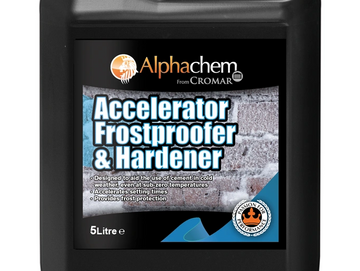 5ltr accelerator, frostproofer and harderner