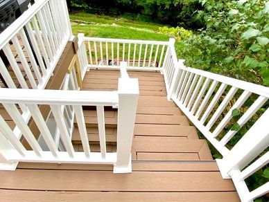 Handrail replacement and stairs rebuilt