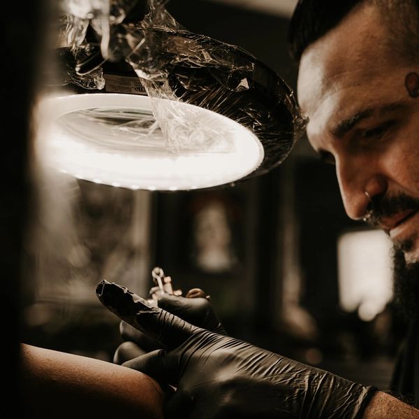 Introducing Rich, the talented traditional tattoo artist at Dying Art Tattoo in Modesto, CA. 