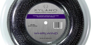 Kylano Whirlwind Twisted Black Tennis String