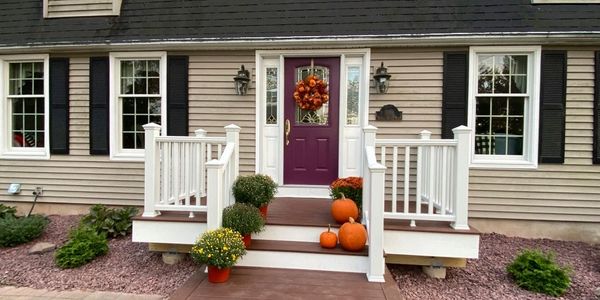 deck and front porch renovation