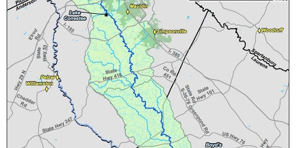 Reedy River watershed